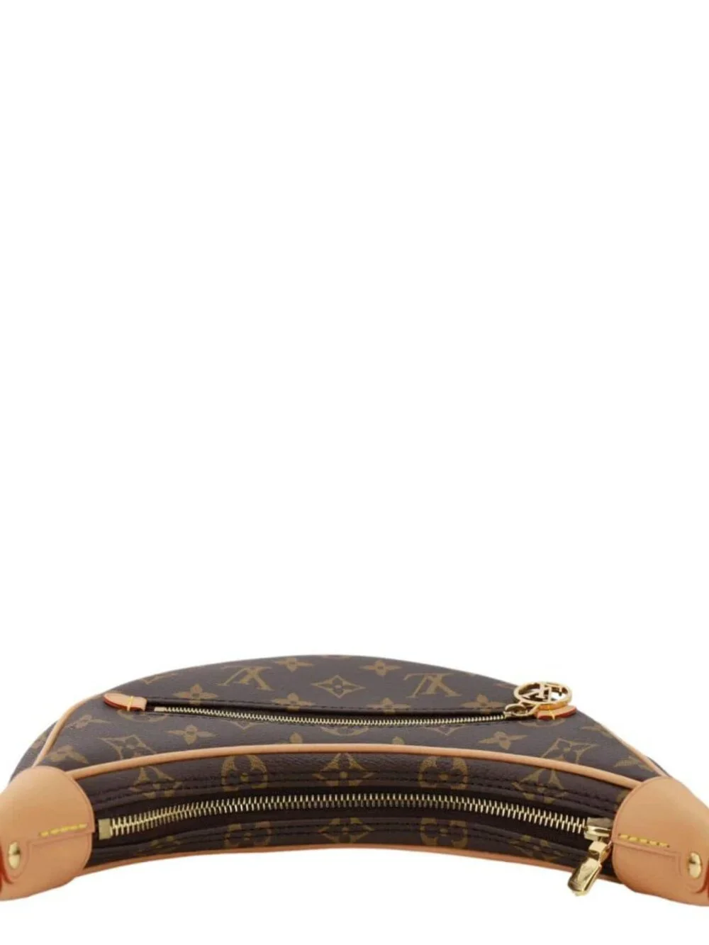 Louis Vuitton  Loop Monogram Reverse Canvas Hobo Bag Brown